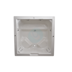 Tina de hidromasaje brasil de 1.80 x 1.80 x 0.75 para 4 personas Tina de hidromasaje brasil de 1.80 x 1.80 x 0.75 para 4 personas